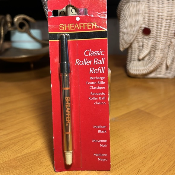New Sheaffer Classic Roller Ball Refill Medium Black Pen refill No Nonsense USA - Picture 9 of 10